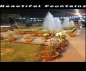 Beautiful Fountains in Flowers exhibition Imran Zaman
