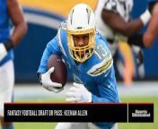 Keenan Allen's Fantasy Stock Dropping Over QB Concerns from ass drop mp3