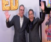 https://www.maximotv.com &#60;br/&#62;B-roll footage: Jerry Seinfeld reunited with Michael Richards! at the red carpet premiere of Netflix&#39;s &#39;Unfrosted&#39; at the Egyptian Theatre in Los Angeles, California, USA, on Tuesday, April 30, 2024. This video is only available for editorial use in all media and worldwide. To ensure compliance and proper licensing of this video, please contact us. ©MaximoTV
