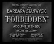 Synopsis: A librarian takes a cruise and falls for an unobtainable man, a district attorney married to an invalid.&#60;br/&#62;Genre: Romance, Drama&#60;br/&#62;Director: Frank Capra&#60;br/&#62;Top cast: Barbara Stanwyck, Adolphe Menjou, Ralph Bellamy, Dorothy Peterson, Thomas Jefferson, Myrna Fresholt