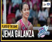 PVL Player of the Game Highlights: Jema Galanza powers Creamline in four sets (1) from krutika gaming clip