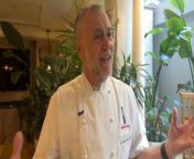 We speak to world renowned chef Michel Roux about his new restaurant at the Langham hotel, opening on May 22nd. &#60;br/&#62;&#60;br/&#62;He tells us about the menu, the cuisine that inspired him and who he is supporting this summer.