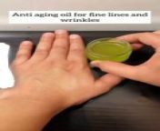 Wrinkles problem try this home made oil for wrinkles free oil