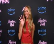 https://www.maximotv.com &#60;br/&#62;B-roll footage: Social media influencer Maddy Taylor (@maddytaylor) on the black carpet for Prime Video&#39;s &#92;
