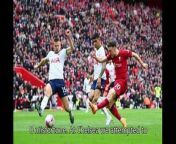 I can&#39;t access live events or specific real-time updates like YouTube videos. However, I can provide a general description of how such videos might typically unfold. Usually, for a match like Liverpool vs. Tottenham Hotspur, the video might include highlights of the game, key moments such as goals, near misses, and significant plays. It might also feature commentary or analysis, providing insights into the game&#39;s dynamics, player performances, and tactical strategies employed by both teams. Viewers could expect to see footage of celebrations, reactions from players and managers, and perhaps post-match interviews.