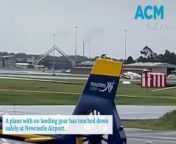 EMERGENCY services are on standby at Newcastle airport as a small plane suffering a &#92;