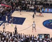 Timberwolves&#39; &#39;Ant Man&#39; drives to the rim for a huge dunk in the third quarter of Game 4 against the Nuggets