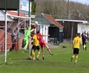 Porthmadog assistant manager Haydn Jones reacts to draw at Chirk