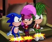 Sonic Underground fandub - Six is a crowd from man six game