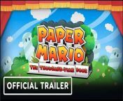 Learn about the story setting of Paper Mario: The Thousand-Year Door in this latest trailer for the upcoming RPG remake. Paper Mario: The Thousand-Year Door will be available on Nintendo Switch on May 23, 2024.