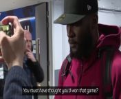 Watch: Lukaku walks out of interview from a walk in the forest part1