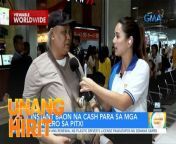 Marami ang magsisiuwian sa probinsya ngayong Holy Week at long weekend! Instant baon na cash para sa mga pasahero sa PITX! &#60;br/&#62;&#60;br/&#62;Hosted by the country’s top anchors and hosts, &#39;Unang Hirit&#39; is a weekday morning show that provides its viewers with a daily dose of news and practical feature stories.&#60;br/&#62;&#60;br/&#62;Watch it from Monday to Friday, 5:30 AM on GMA Network! Subscribe to youtube.com/gmapublicaffairs for our full episodes.&#60;br/&#62;