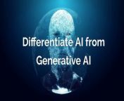 As artificial intelligence (AI) continues to receive attention for its application in many different industries, it’s easy to confuse AI and generative AI.