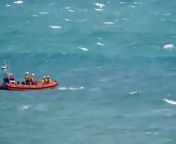 humpback whale rescued by RNLI lifeboat from sinhala voice video