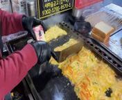 MOST FAMOUS EGG SANDWICH! MYEONGDONG STREET FOOD TRUCK TOAST - KOREAN STREET FOOD
