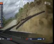 WRC Kenya 2024 SS06 Tanak Crashes from safari part 9