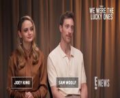 ‘We Were the Lucky Ones&#39; Stars Joey King and Sam Woolf_ FULL Interview (Exclusiv(1)